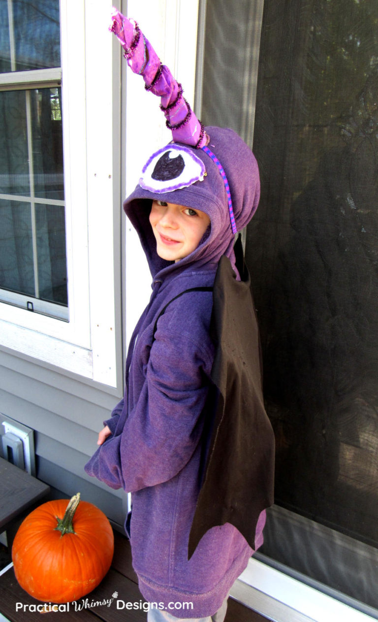 One Eyed, One Horned, Flying Purple People Eater Costume Practical