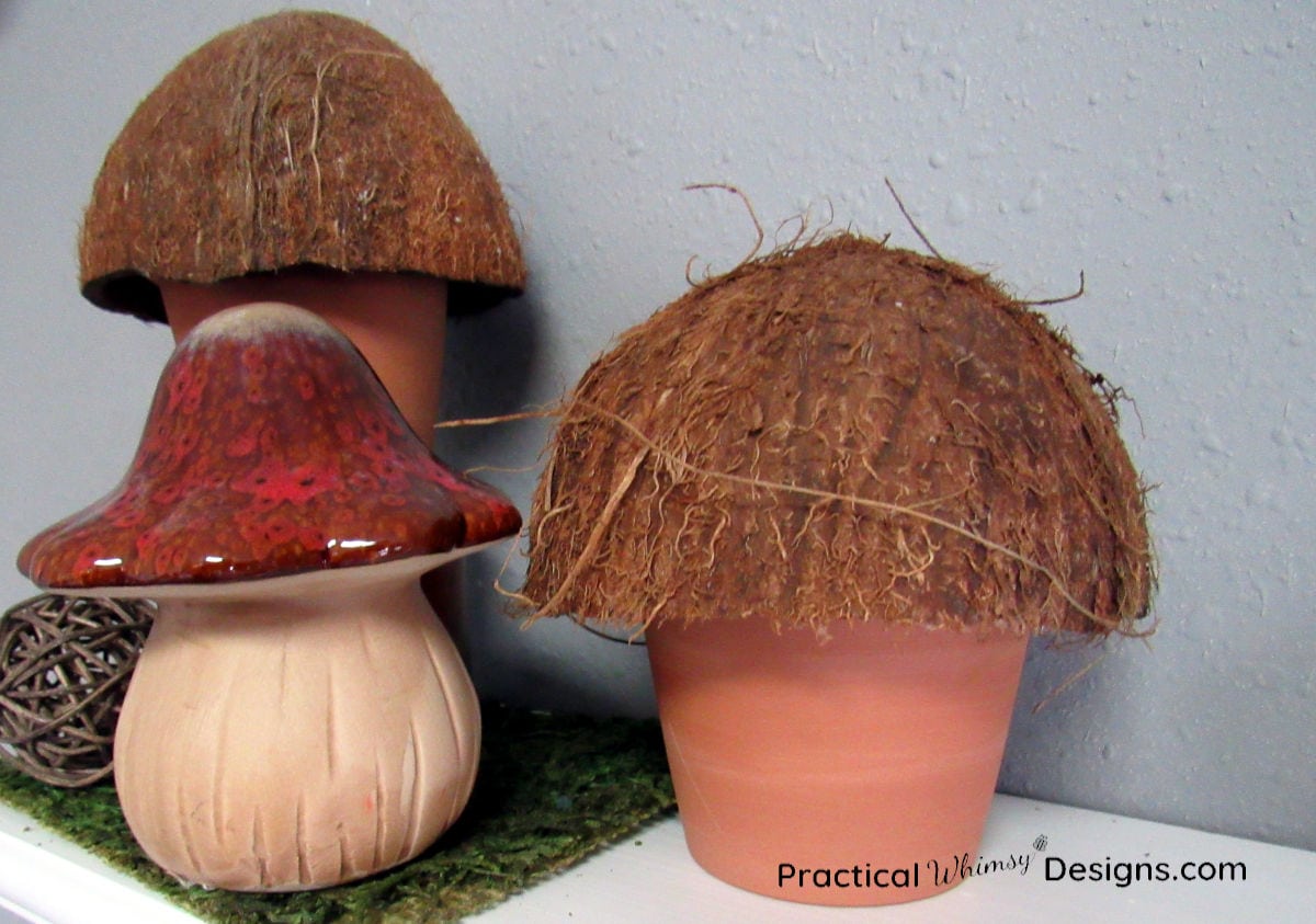 DIY Mushroom decor