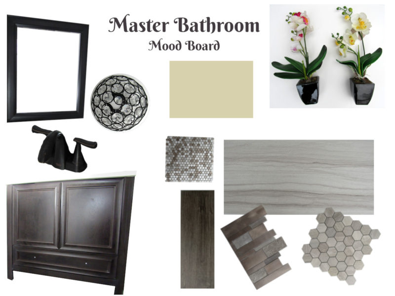 Master Bathroom Mood Board