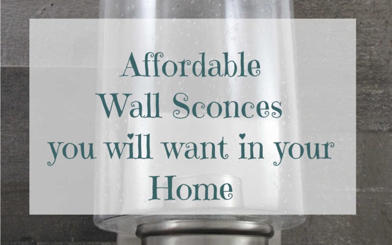 Affordable Wall Sconces You Will Want In Your Home