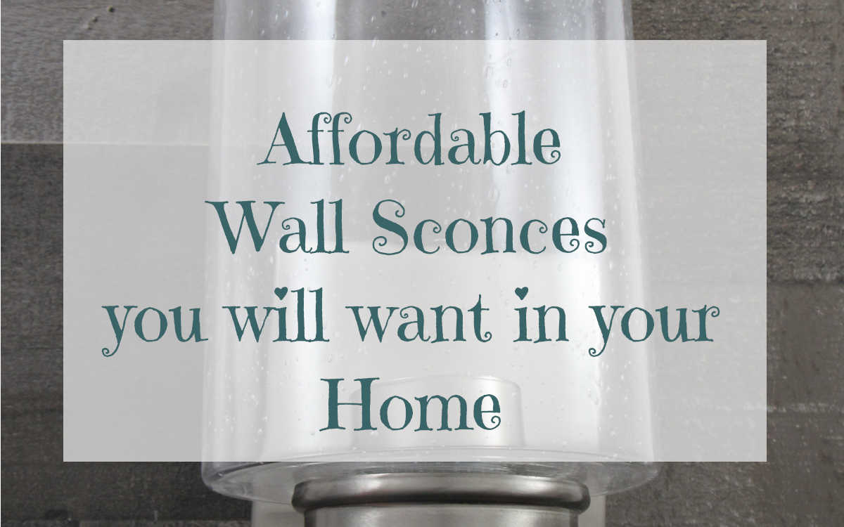 Affordable wall sconces you will want in your home