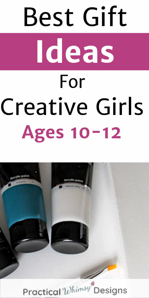 Paint and brush best gift ideas for 10-12 year old girls