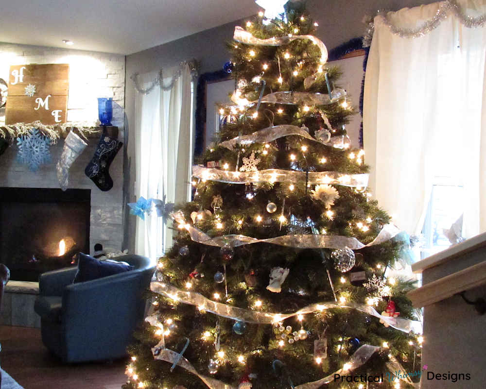 Winter wonderland Christmas Tree with Lights