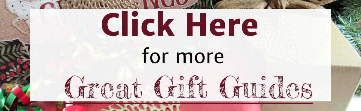 Text: Click here for more gift guides