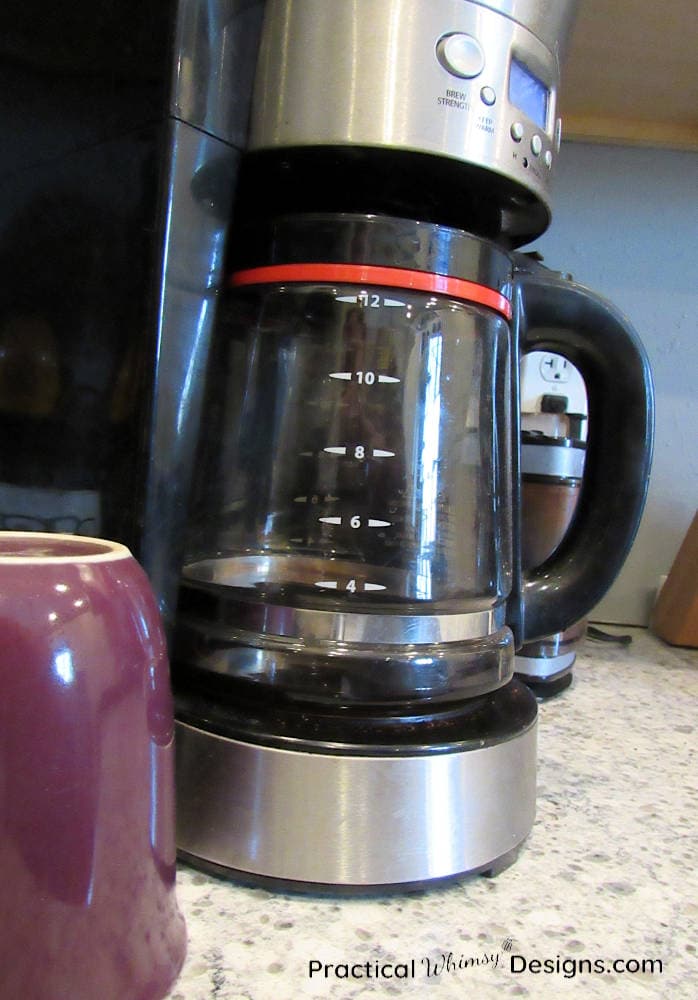 Coffee Maker on counter