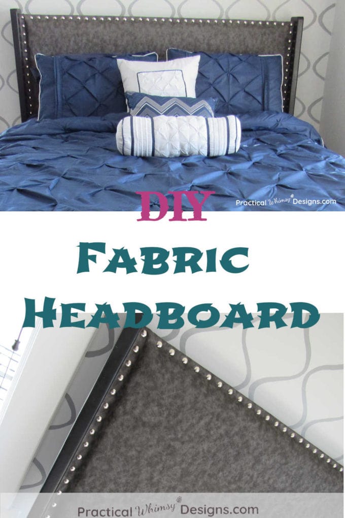 DIY Fabric Headboard tutorial