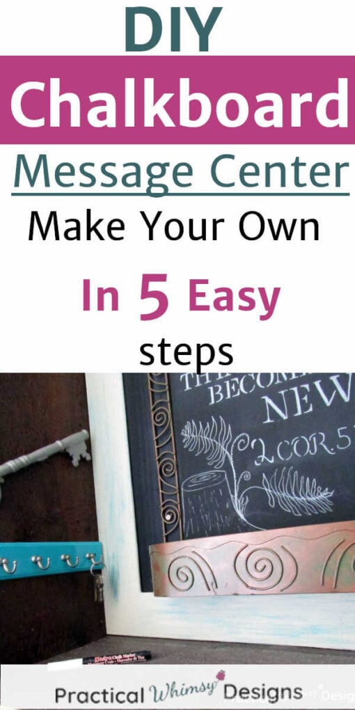 How to Stencil Chalkboards - Practical Whimsy Designs