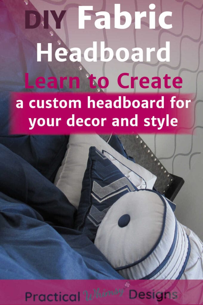 DIY Fabric headboard tutorial