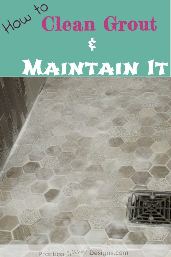 Shower tile: How to clean grout and maintain it