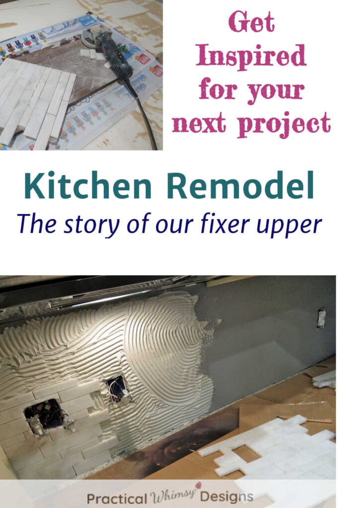 Kitchen Remodel Projects: The story of our fixer upper