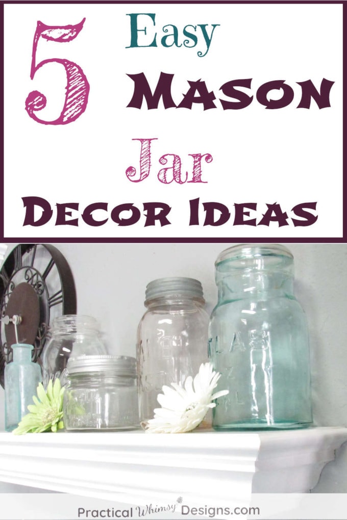 Easy mason jar decor ideas