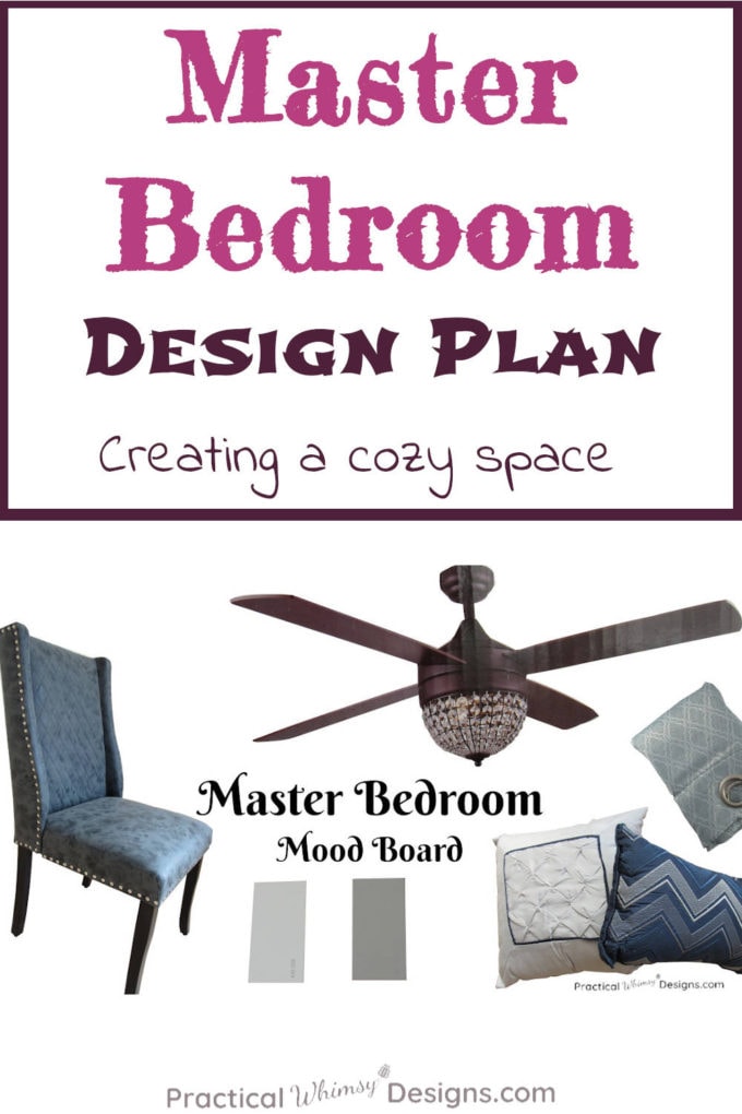 Master bedroom design plan: creating a cozy space.