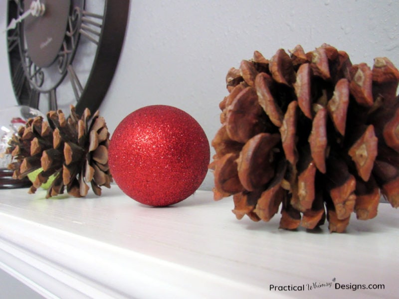 Ornaments and Pinecones