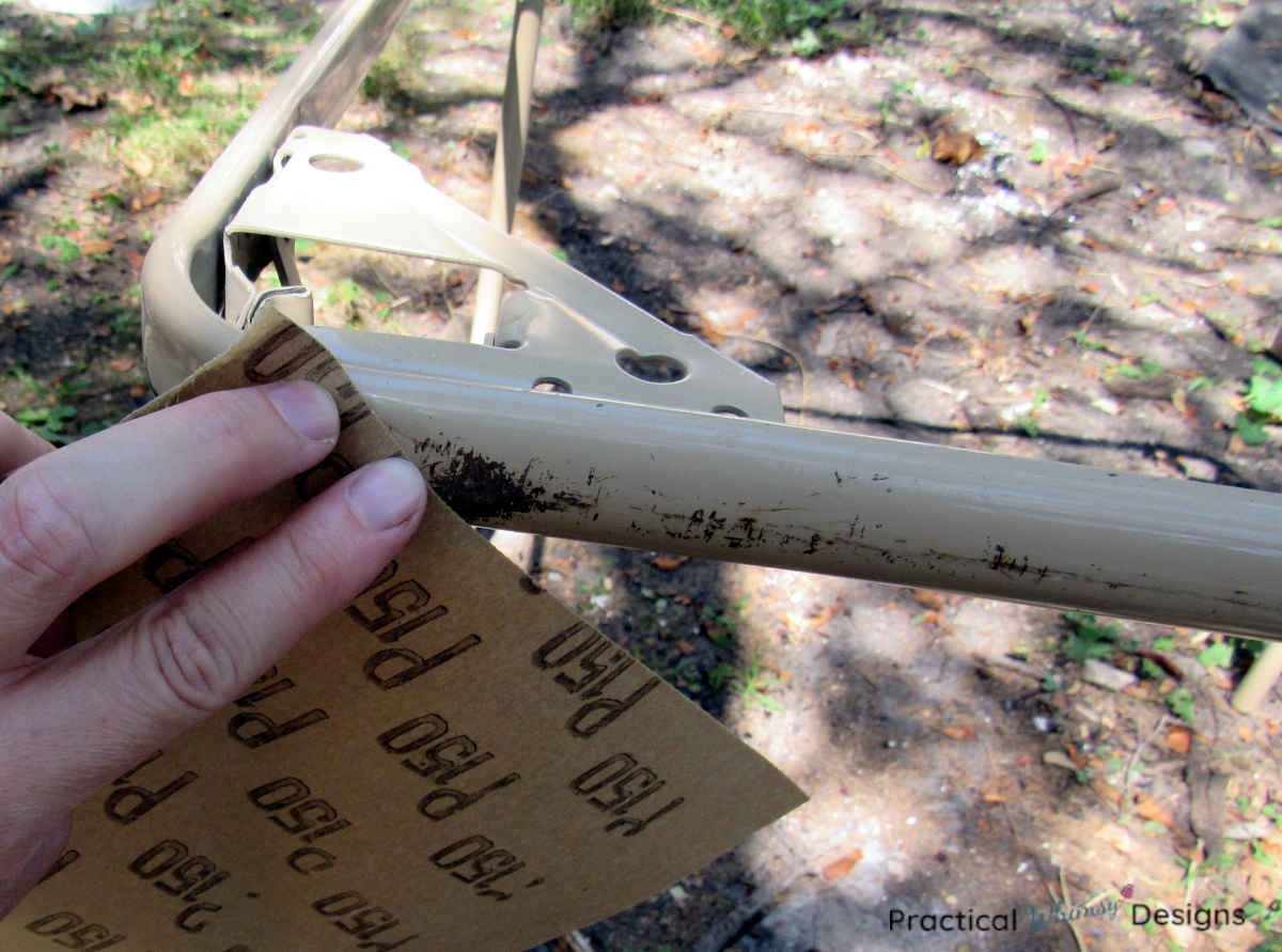 How to Refinish a Folding Table Practical Whimsy Designs