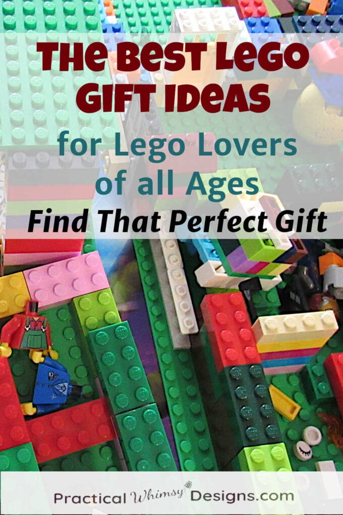 The best Lego gift ideas for Lego lovers with a pile of Legos in background
